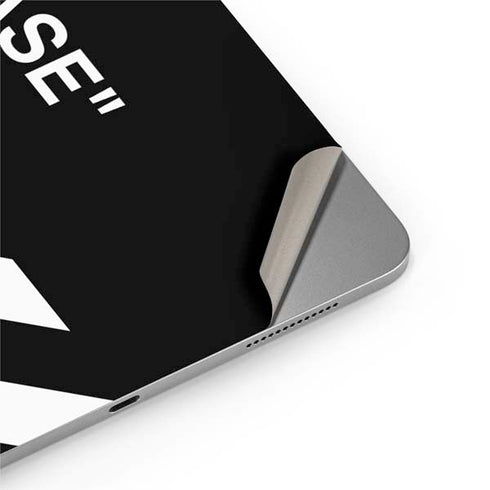 Black and White Stripes Apple iPad Air Skin