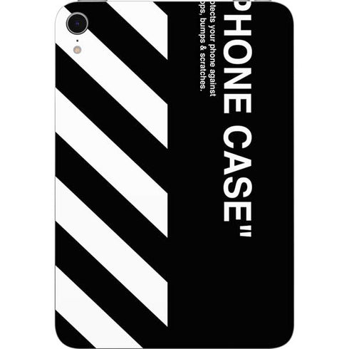 Black and White Stripes Apple iPad Mini Skin