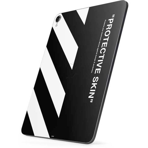 Black and White Stripes Apple iPad Pro Skin