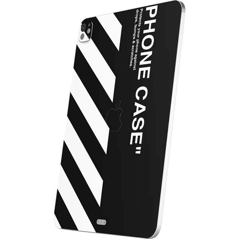 Black and White Stripes iPad Pro 13in M4 (2024) Skin