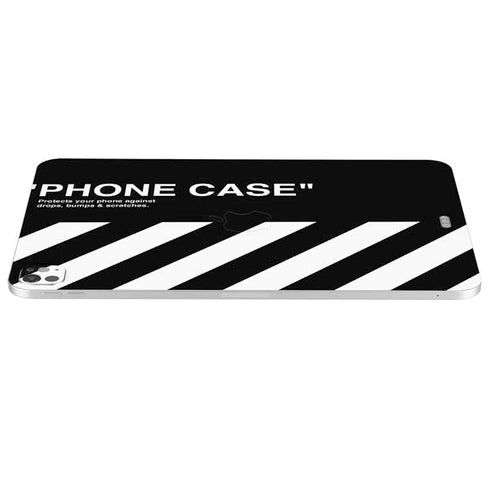 Black and White Stripes iPad Pro 13in M4 (2024) Skin