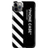 Black and White Stripes iPhone Cases