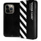 Black and White Stripes iPhone 14 Pro Folio Case