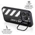 Black and White Stripes iPhone 14 Pro Max Kickstand Case