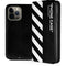 Black and White Stripes iPhone 15 Pro Max Folio Case