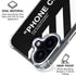 Black and White Stripes iPhone 16 MagSafe Case
