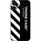 Black and White Stripes iPhone 16 Plus Skin