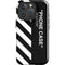 Black and White Stripes iPhone 16 Pro Impact Case