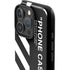 Black and White Stripes iPhone 16 Pro Impact Case