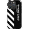 Black and White Stripes iPhone 16 Pro Magsafe Impact Case