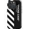 Black and White Stripes iPhone 16 Pro Max Impact Case