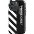 Black and White Stripes iPhone 16 Pro Max Impact Case
