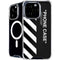 Black and White Stripes iPhone 16 Pro Max MagSafe Case