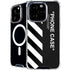 Black and White Stripes iPhone 16 Pro Max MagSafe Case