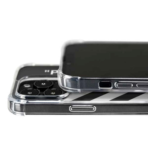 Black and White Stripes iPhone 16 Pro Max MagSafe Case