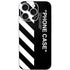 Black and White Stripes iPhone 16 Pro Skin