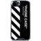 Black and White Stripes iPhone 16e Clear Case