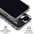 Black and White Stripes iPhone 16e Clear Case