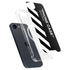 Black and White Stripes iPhone 16e MagSafe Case