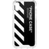 Black and White Stripes iPhone XS Clear Case