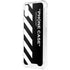 Black and White Stripes iPhone XS Clear Case
