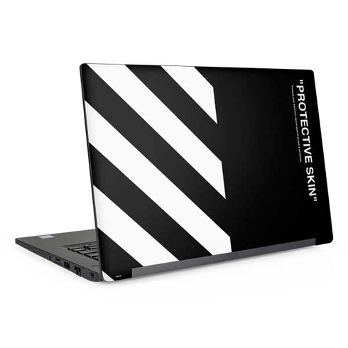 Black and White Stripes Dell Latitude Skin