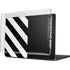 Black and White Stripes MacBook Pro 14in (2021-24) Case plus Skin