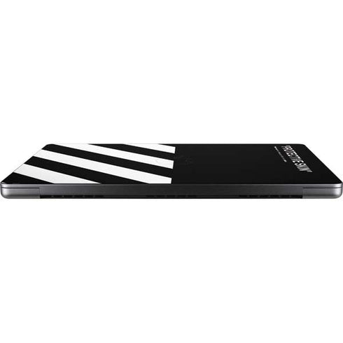Black and White Stripes Apple MacBook Pro 14-inch Skin