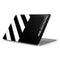 Black and White Stripes Apple MacBook Pro 16-inch Skin