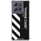 Black and White Stripes Moto G 5G (2025) Clear Case