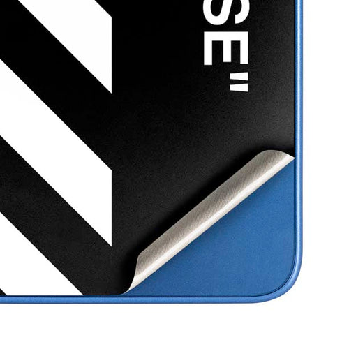 Black and White Stripes Moto G Play 4G (2024) Skin
