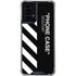 Black and White Stripes Moto G Power 5G (2024) Clear Case