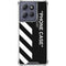 Black and White Stripes Moto G Power 5G (2025) Clear Case