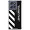 Black and White Stripes Moto G Stylus 5G (2025) Clear Case