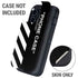 Black and White Stripes Otterbox Defender iPhone Skin