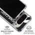 Black and White Stripes Pixel 9/9 Pro Clear Case