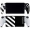 Black and White Stripes PlayStation Portal Remote Player Skin