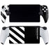 Black and White Stripes PlayStation Portal Remote Player Skin
