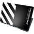 Black and White Stripes Dell Precision Skin