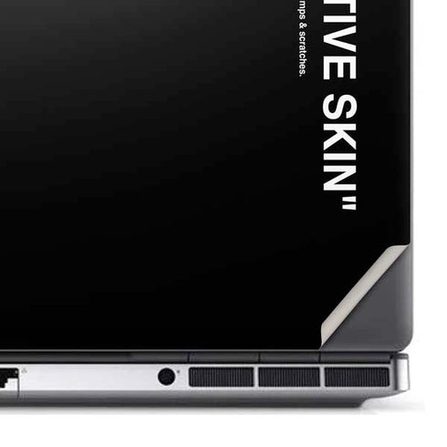 Black and White Stripes Dell Precision Skin