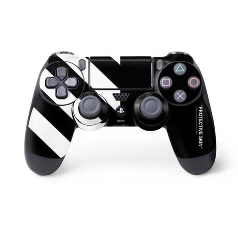 Black and White Stripes PlayStation PS4 Skins