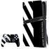 Black and White Stripes PS5 Pro Disk Bundle Skin