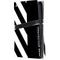 Black and White Stripes PS5 Pro Disk Console Skin