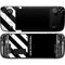 Black and White Stripes Steam Deck Handheld Gaming Computer OLED Skin