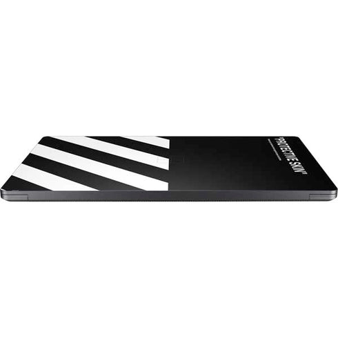 Black and White Stripes Surface Laptop 7 13.8in Skin