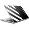 Black and White Stripes HP ZBook Fury 16 G10 Skin