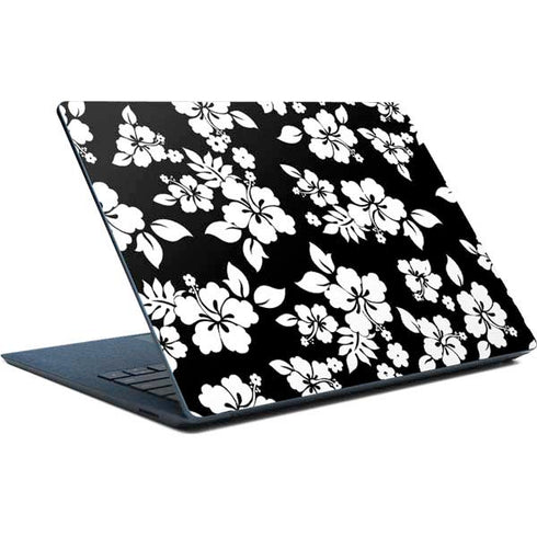 Black and White Surface Laptop Skin