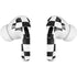 Black and White Zoomed Checkerboard AirPods Skins