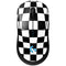 Black and White Zoomed Checkerboard G Pro Wireless Gaming Mouse Skin