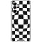 Black and White Zoomed Checkerboard Galaxy A16 5G Clear Case